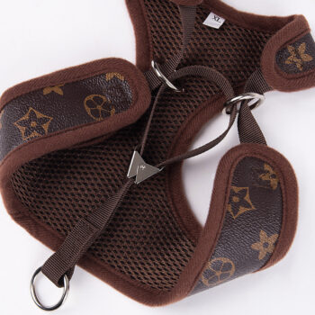 Dog Collar Harness Louis Pawtton - 2025 - Puppy Streetwear Shop