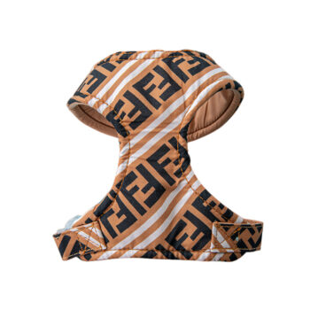 Dog Collar Harness Fendi - 2025 - Puppy Streetwear Shop