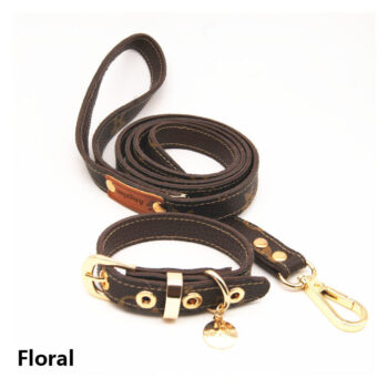 Dog Collar Harness Louis Pawtton - 2025 - Puppy Streetwear Shop