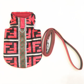Dog Collar Harness Fendi - 2025 - Puppy Streetwear Shop