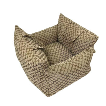 Luxury Designer Fur or GG Dog Car Seat - 2026 - Puppy Streetwear Shop