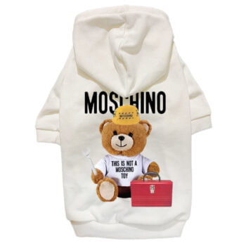 Dog Hoodies Moschino - 2025 - Puppy Streetwear Shop