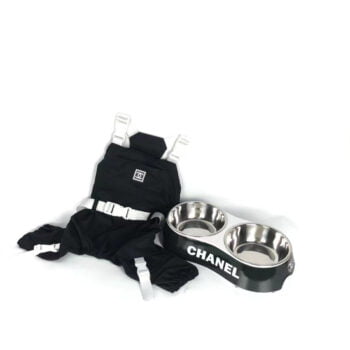 Chanel Black Dog Jumpsuit - Ultimate Pup Sophistication - 2025 - Puppy Streetwear Shop