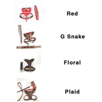 Dog Collar Harness Louis Pawtton - 2025 - Puppy Streetwear Shop