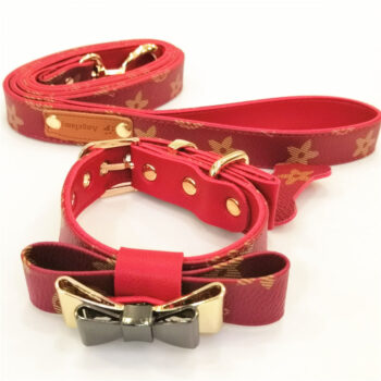 Dog Collar Harness Louis Pawtton - 2026 - Puppy Streetwear Shop