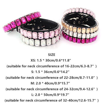 Luxury Diamond Dog Collar - 2025 - Puppy Streetwear Shop