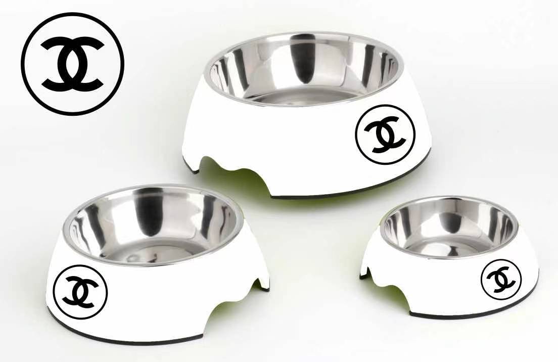 Designer Dog Bowl Chanel - 2023 - Puppy Streetwear Shop