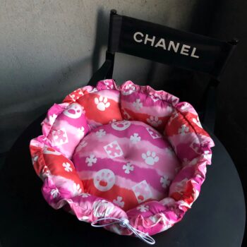 Round Dog Bed Paw Print - 2025 - Puppy Streetwear Shop Round Dog Bed Paw Print - 2025 - Puppy Streetwear Shop