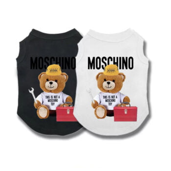 Dog Vest Moschino - 2026 - Puppy Streetwear Shop Dog Vest Moschino - 2026 - Puppy Streetwear Shop