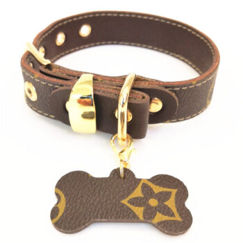 Dog Collar Harness Louis Pawtton - 2026 - Puppy Streetwear Shop