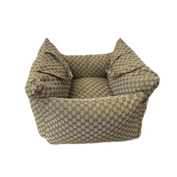 Luxury Designer Fur or GG Dog Car Seat - 2026 - Puppy Streetwear Shop