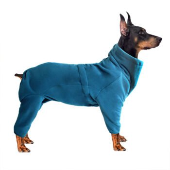 Blue The North Face Dog Jumpsuit - Adventure Chic Canine Wear - 2026 - Puppy Streetwear Shop
