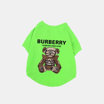 Dog Tshirt Burberry - 2026 - Puppy Streetwear Shop