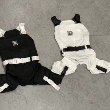 Chanel Black Dog Jumpsuit - Ultimate Pup Sophistication - 2025 - Puppy Streetwear Shop