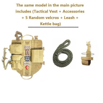 Dog Harness Tactic - 2025 - Puppy Streetwear Shop