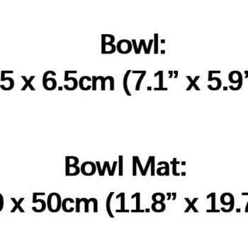 Chewy Pawtton Paris Dog Bowl & Mat - 2025 - Puppy Streetwear Shop