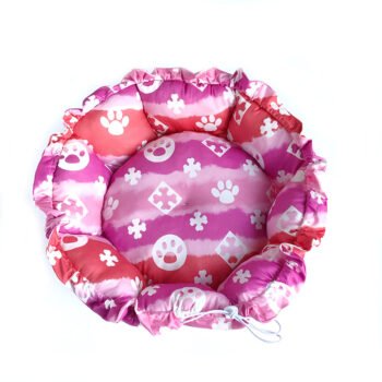 Round Dog Bed Paw Print - 2025 - Puppy Streetwear Shop Round Dog Bed Paw Print - 2025 - Puppy Streetwear Shop