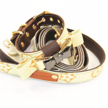 Dog Collar Harness Louis Pawtton - 2026 - Puppy Streetwear Shop