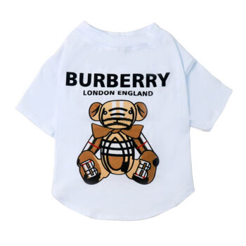 Dog Tshirt Burberry - 2026 - Puppy Streetwear Shop