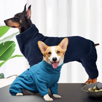Blue The North Face Dog Jumpsuit - Adventure Chic Canine Wear - 2026 - Puppy Streetwear Shop