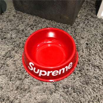 Elevated Pet Dining: Supreme Dog Bowl - 2025 - Puppy Streetwear Shop