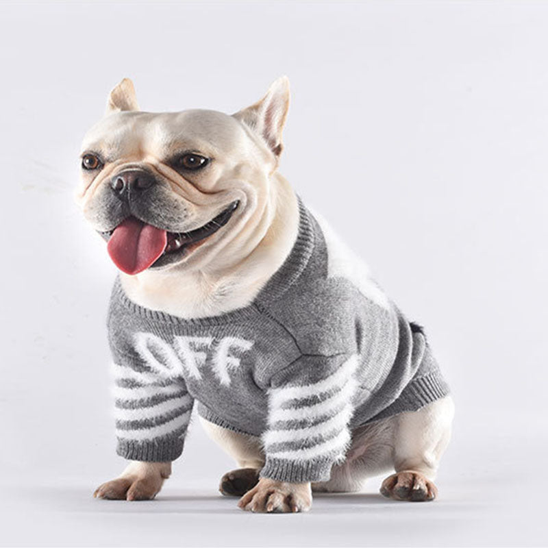 Dog Sweater OFF WHITE - 2024 - Puppy Streetwear Shop