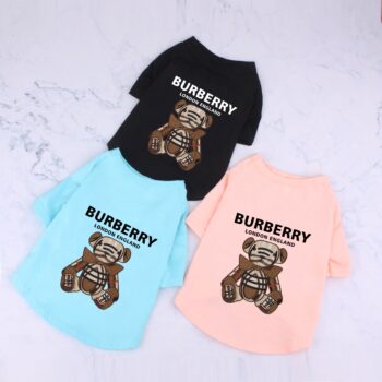 Dog Tshirt Burberry - 2026 - Puppy Streetwear Shop