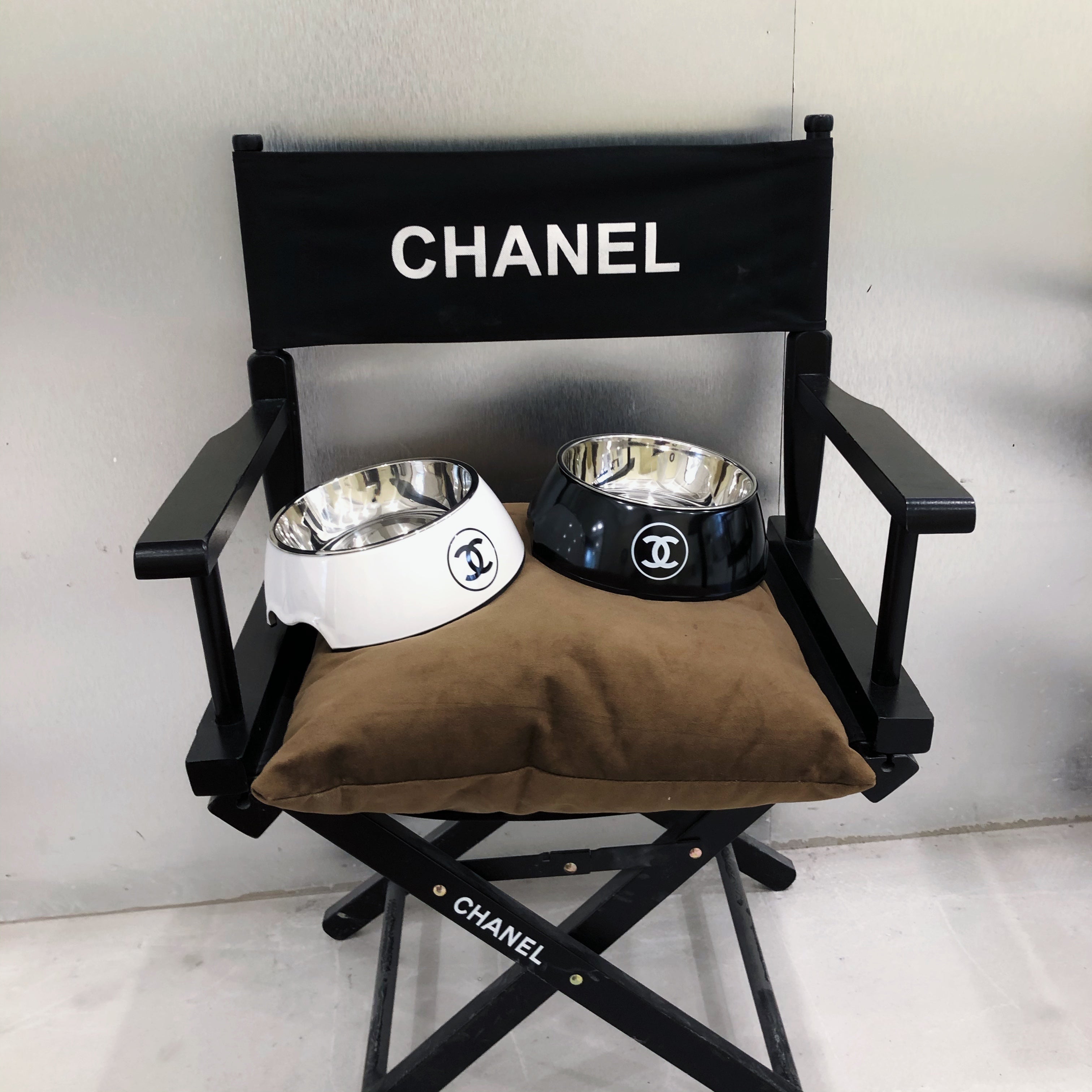 Designer Dog Bowl Chanel - 2023 - Puppy Streetwear Shop