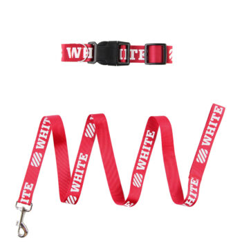 Dog Collar Harness Off White - 2025 - Puppy Streetwear Shop