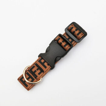 Dog Collar Harness Fendi - 2026 - Puppy Streetwear Shop