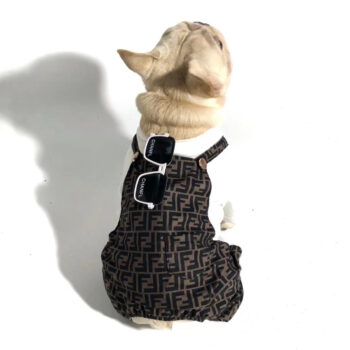 Pawcci Brown Dog Jumpsuit - Chic Canine Couture - 2026 - Puppy Streetwear Shop