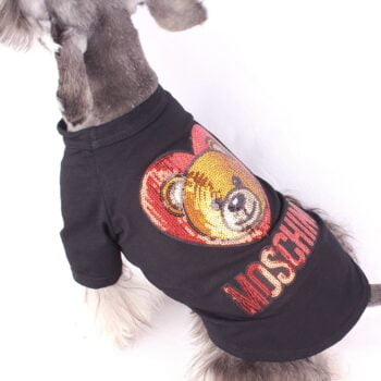 Dog Tshirt Moschino - 2025 - Puppy Streetwear Shop
