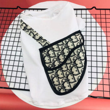 Dog Tshirt Dior - 2025 - Puppy Streetwear Shop