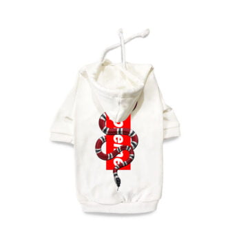 Dog Hoodies Supreme - 2025 - Puppy Streetwear Shop