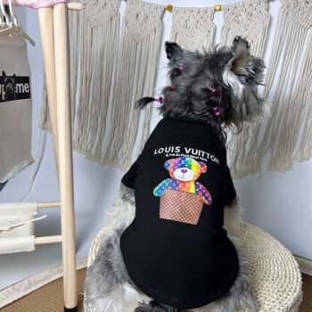 Dog Tshirt Louis Pawtton - 2025 - Puppy Streetwear Shop