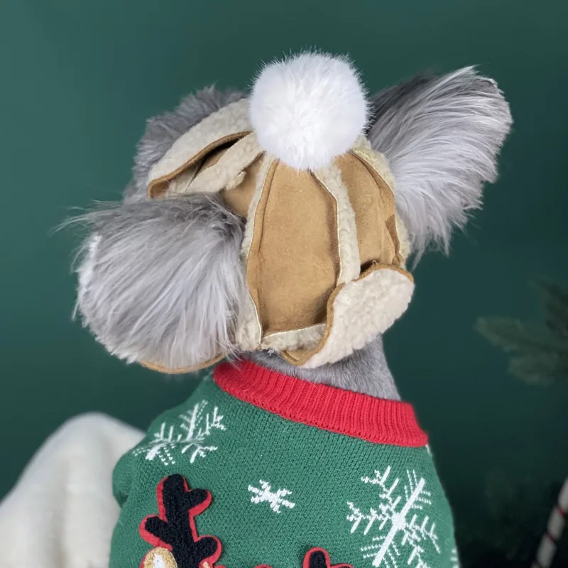 Winter Velvet Dog Hat for Small Dogs - 2024 - Puppy Streetwear Shop