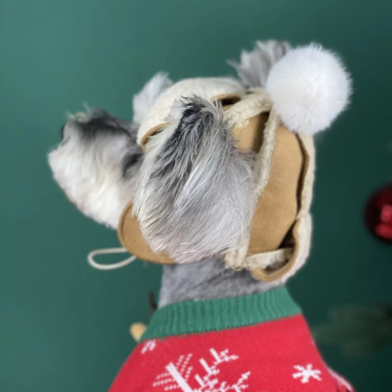 Winter Velvet Dog Hat for Small Dogs - 2024 - Puppy Streetwear Shop