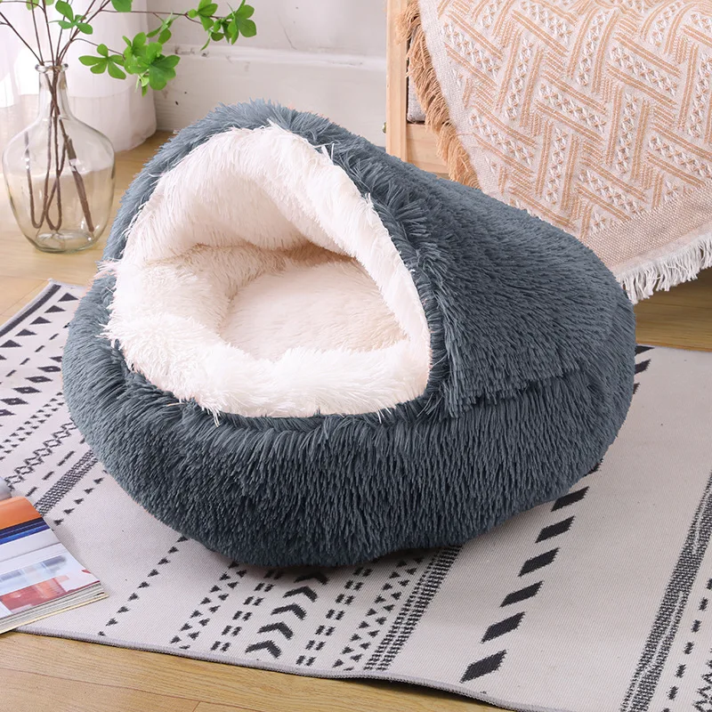 Winter Warm Pet Kennel with Cover - 2024 - Puppy Streetwear Shop