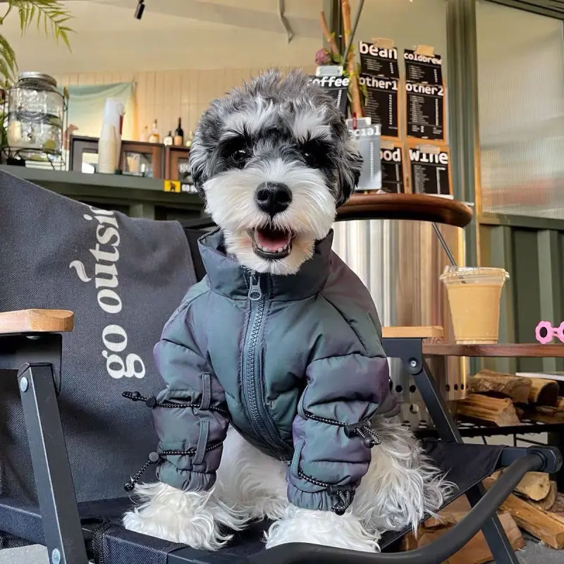 Stylish Cotton Dog Jacket Warm FEAR OF DOG - 2024 - Puppy Streetwear Shop